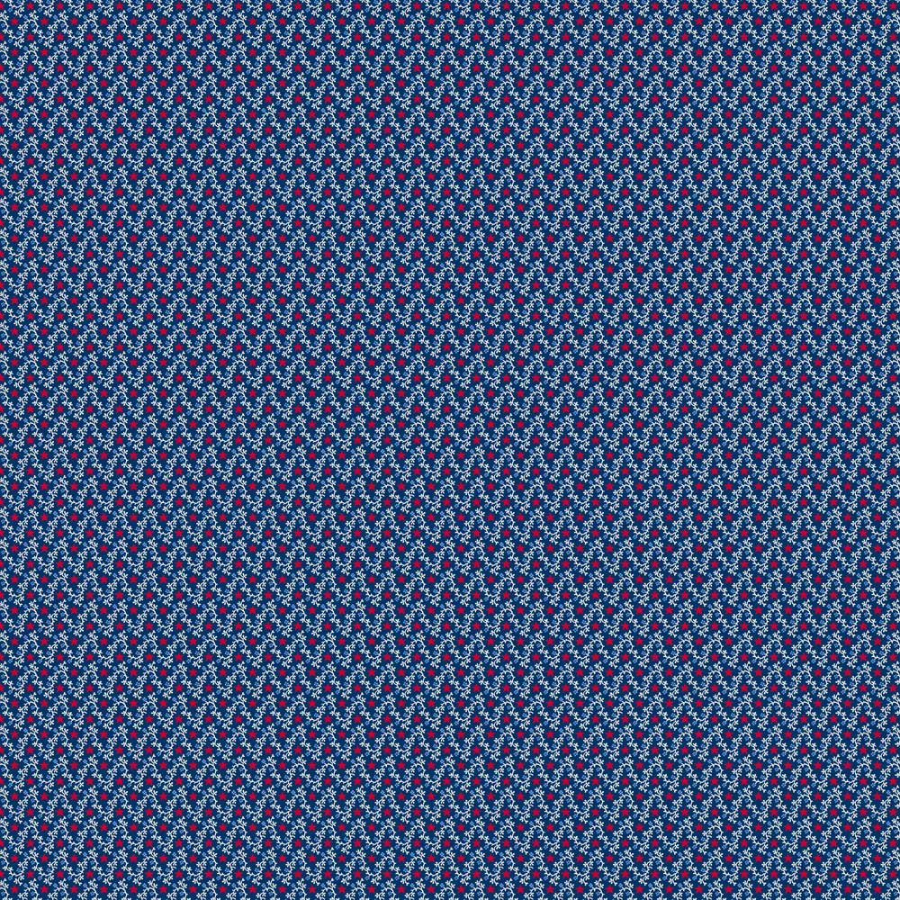 Andover Fabrics - Salute - Star Vine - Blue - Yardage – Keepsake Quilting