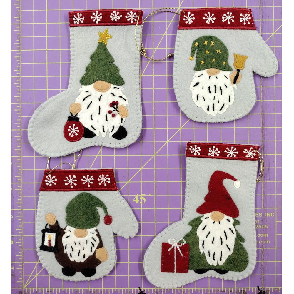 Christmas Gnomies - Rachel's of Greenfield - Kit – Keepsake Quilting