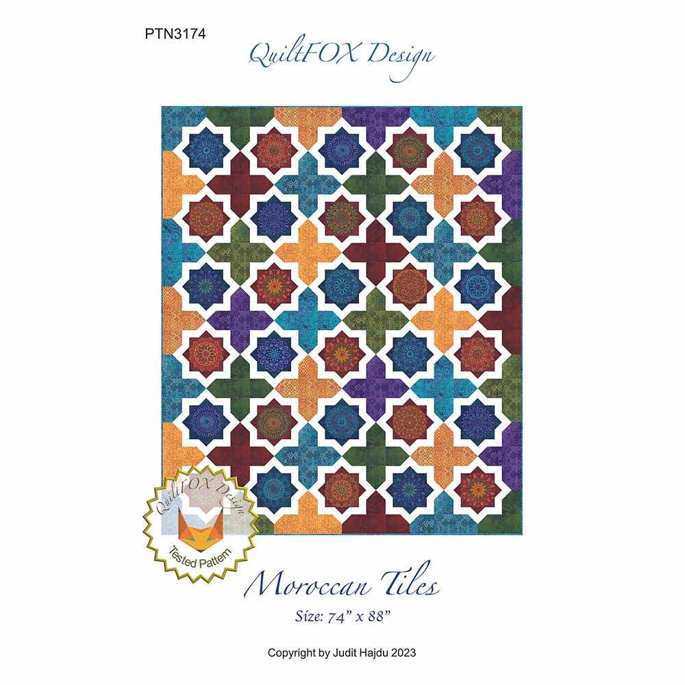 Moroccan Tiles - QuiltFOX Design - Pattern – Keepsake Quilting