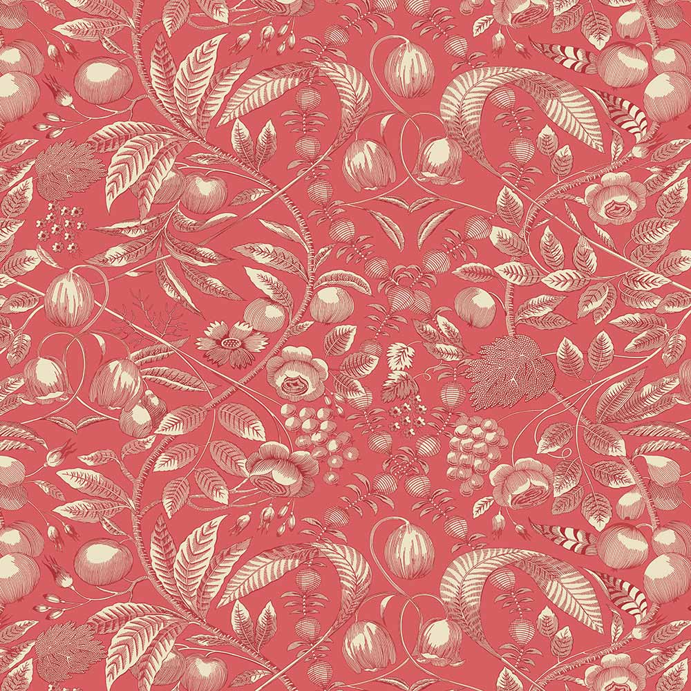 Andover Fabrics - Strawberries & Cream by Edyta Sitar - Valley - Rouge -  Yardage