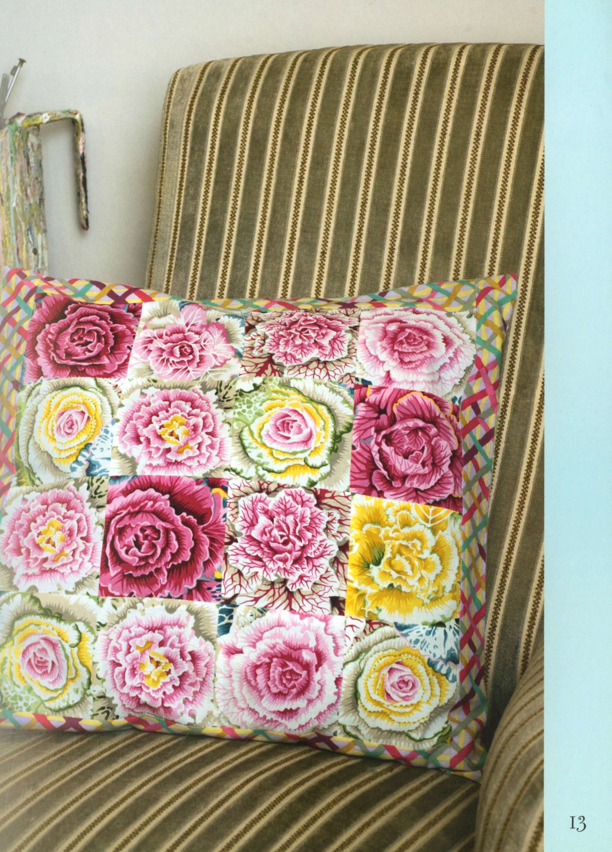 Kaffe Fassett's Brilliant Little Patchwork Cushions and Pillows - Soft –  Keepsake Quilting