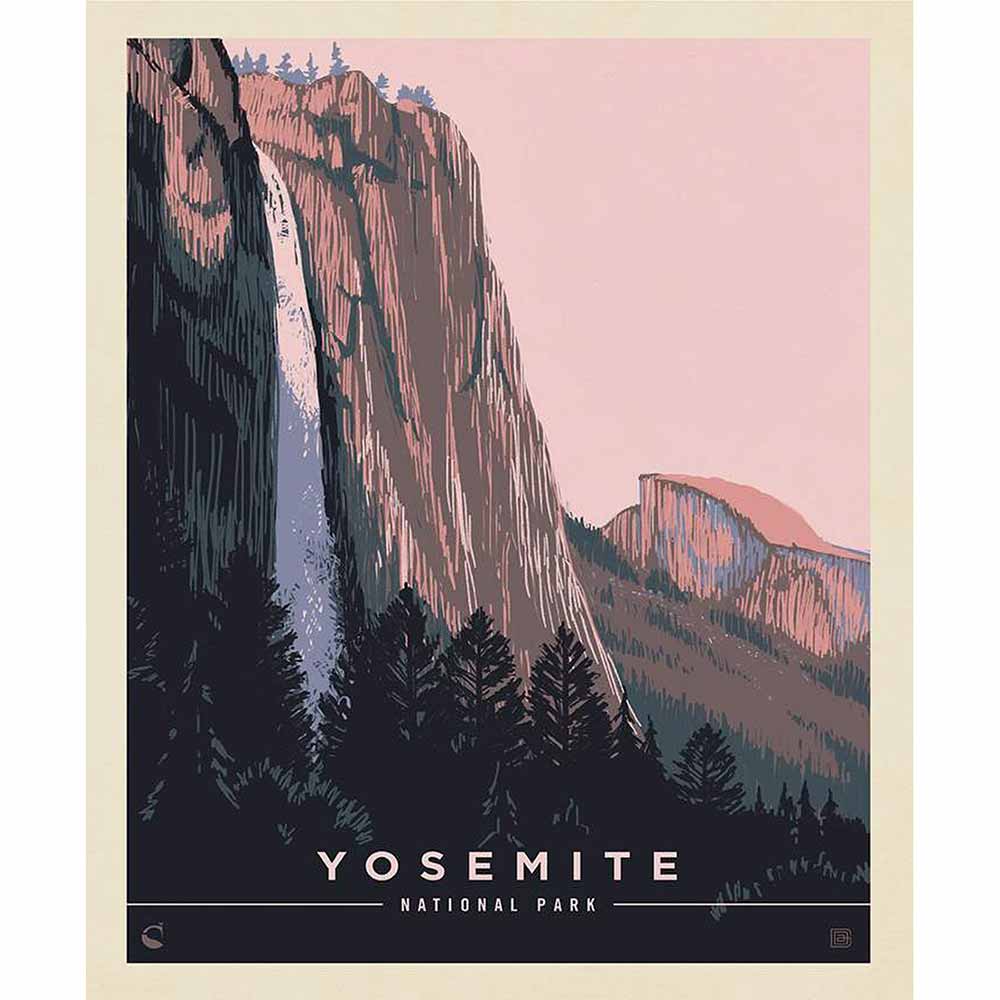 Riley Blake - National Parks - Yosemite 36 x 43 - Anderson