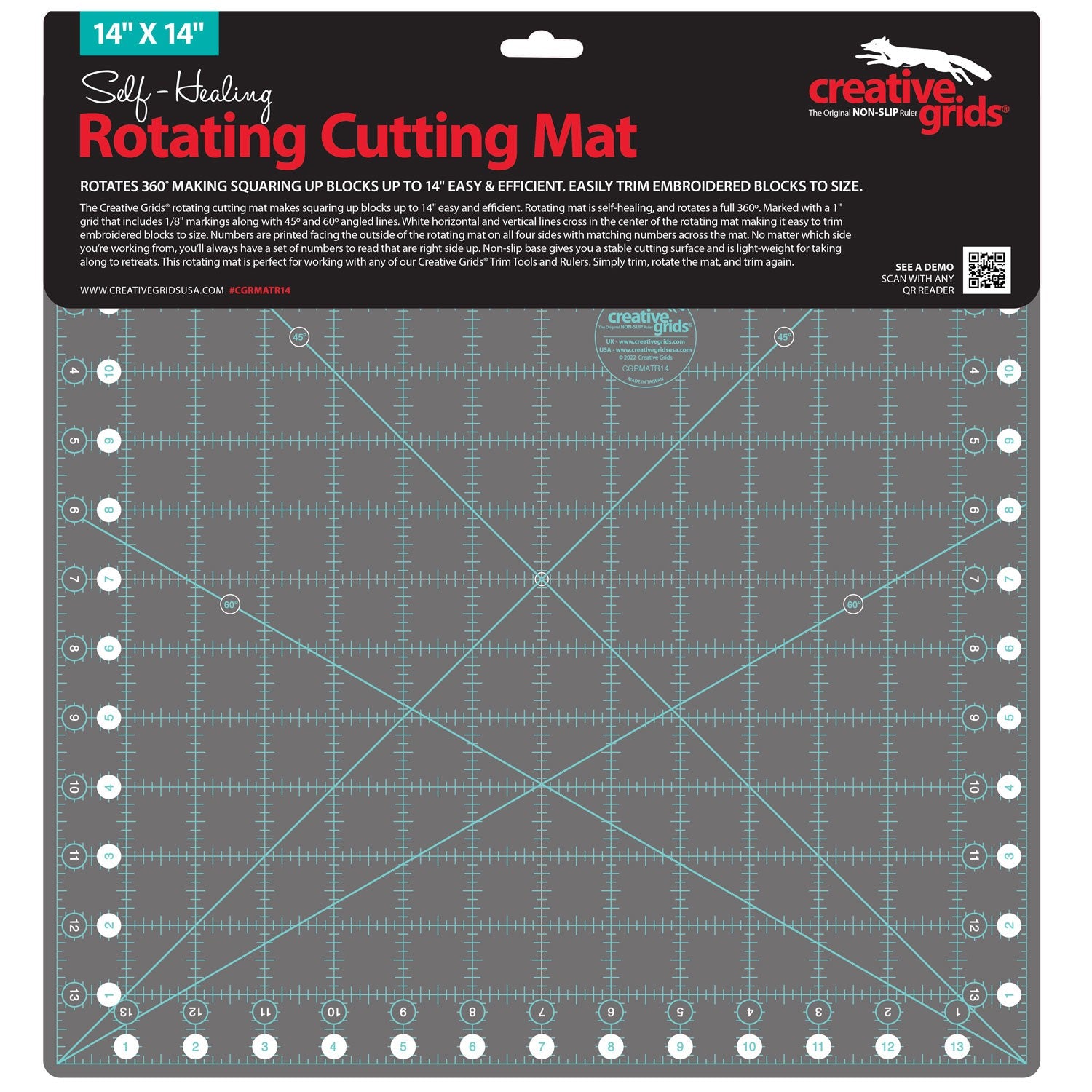 Creative Grids Cutting Mat 18x24 - 743285002290