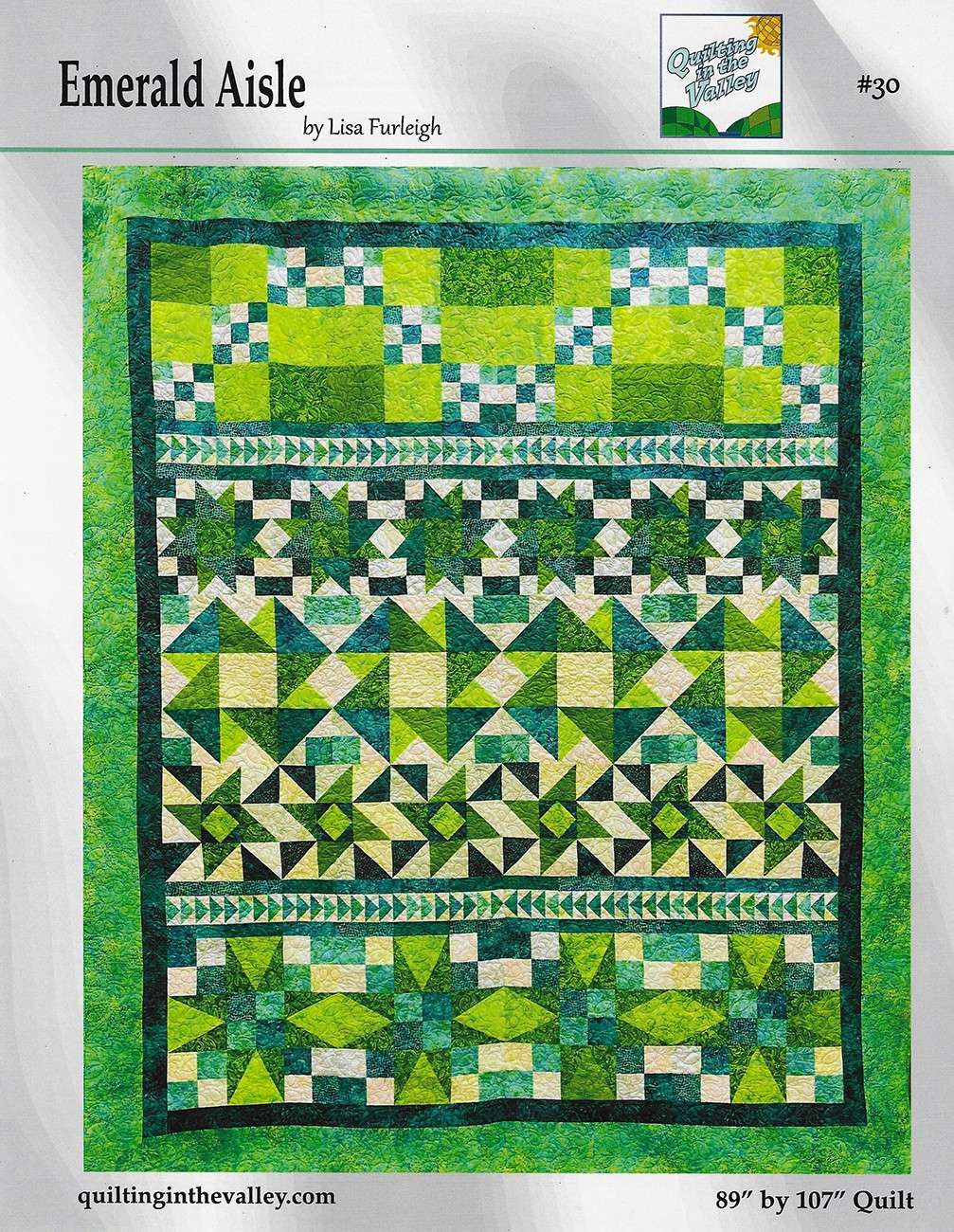 Emerald Aisle Row Quilt